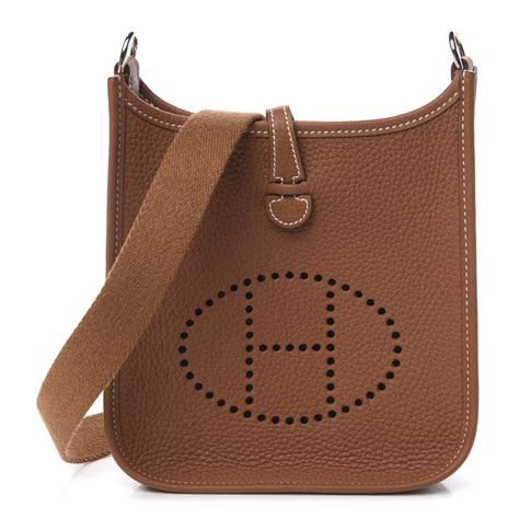 hermes oval bag|authentic Hermes evelyne bags.